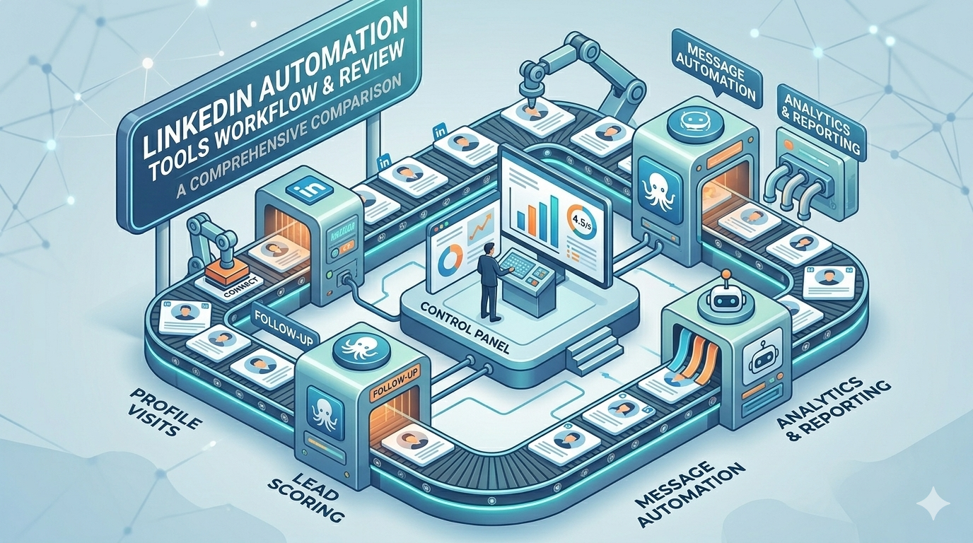 The 50 best LinkedIn automation tools for 2026